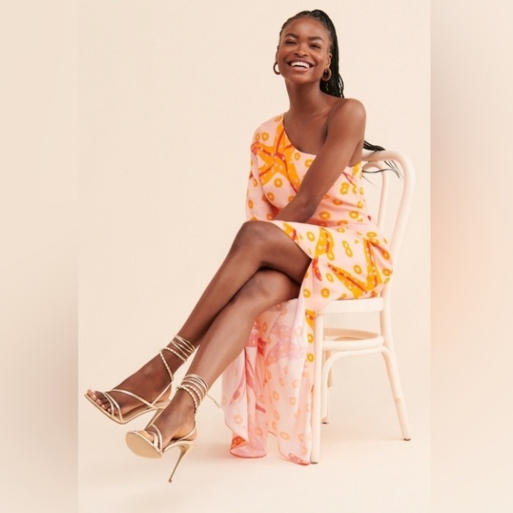 Farm Rio One-Shoulder Starfish Dress - Picture 5 of 11